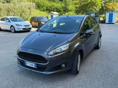 Usata Ford Fiesta Titanium 75 CV (55 kW) 2016 Grigio scuro Utilitaria