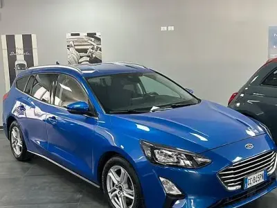 Usata Ford Focus Business Edition 120 CV (88 kW) 2020 Blu Station wagon