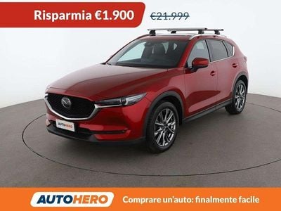 Usata Mazda CX-5 Signature 184 CV (135 kW) 2021 Rosso SUV