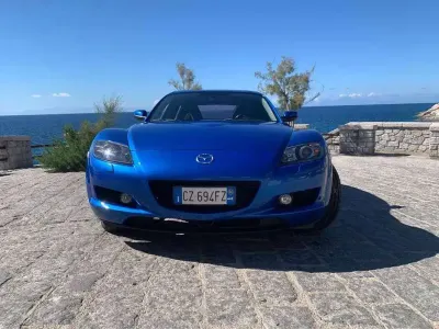 Usata Mazda RX8 231 CV (169 kW) 2006 Blu/azzurro Coupé