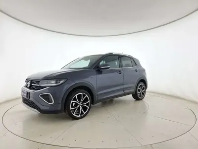 Usata VW T-Cross R-line Plus 116 CV (85 kW) 2024 Smoky grey metallizzato SUV
