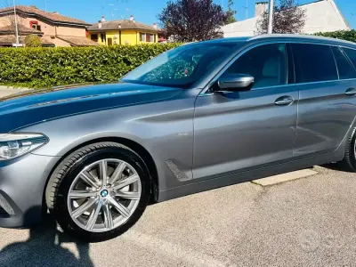 Begagnad BMW 520 Luxury Line 190 HK (139 kW) 2019 Grå Kombi