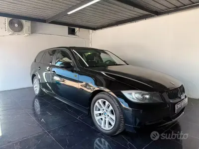 Usata BMW 318 M Sport 122 CV (89 kW) 2007 Nero Station wagon