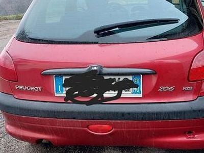 Usata Peugeot 206 2002 Rosso Berlina