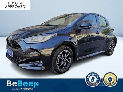 Usata Toyota Yaris Trend 72 CV (52 kW) 2023 Nero metallizzato Utilitaria