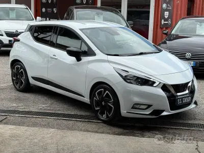 Usata Nissan Micra 92 CV (67 kW) 2022 Bianco Utilitaria