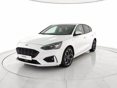 Usata Ford Focus ST-Line 120 CV (88 kW) 2021 Bianco Berlina