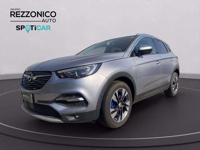 Usata Opel Grandland X Innovation 120 CV (88 kW) 2018 Grigio metallizzato SUV