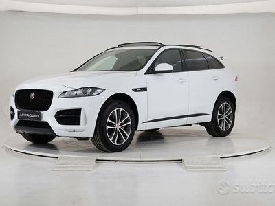 Usata Jaguar F-Pace R-Sport 180 CV (132 kW) 2020 Bianco SUV