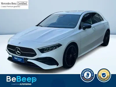 Usata Mercedes A200 Advanced Plus 150 CV (110 kW) 2023 Bianco pastello Berlina