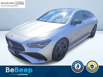 Usata Mercedes CLA200 AMG Line Premium 150 CV (110 kW) 2024 Argento metallizzato Coupé