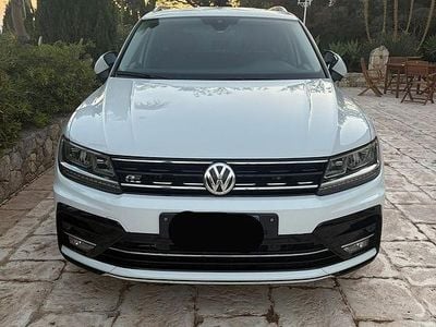 Usata VW Tiguan R-line 150 CV (110 kW) 2019 Bianco SUV