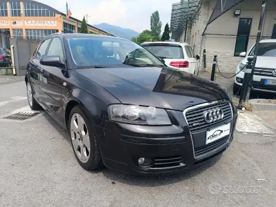 Usata Audi A3 S-Line 140 CV (102 kW) 2007 Grigio Utilitaria
