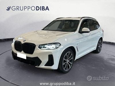 Usata BMW X3 M Sport 190 CV (139 kW) 2023 Bianco SUV