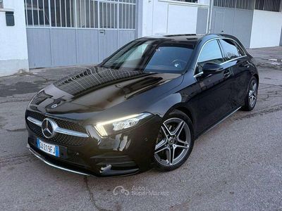 Usata Mercedes A180 Premium 136 CV (100 kW) 2020 Nero Berlina