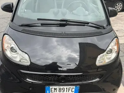 Begagnad Smart ForTwo Cabrio 54 HK (39 kW) 2012 Svart Cab