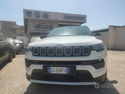 Usata Jeep Compass Limited 131 CV (96 kW) 2021 Bianco SUV