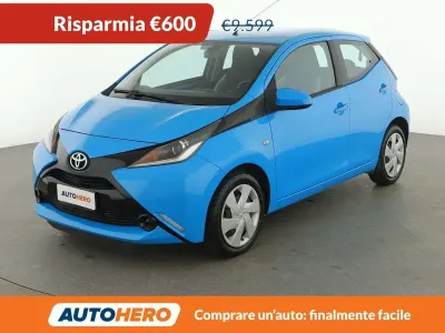 Begagnad Toyota Aygo Cool 69 HK (50 kW) 2016 Blå Halvkombi