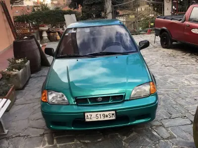 Usado Subaru Justy 68 CV (50 kW) 1998 Verde Utilitario