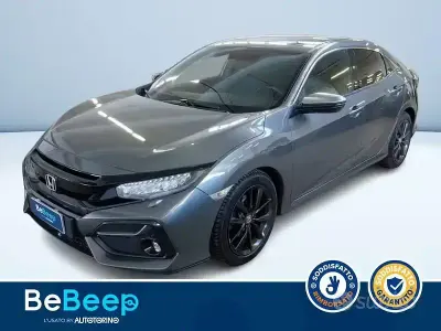 Usata Honda Civic Elegance 126 CV (92 kW) 2020 Nero metallizzato Berlina