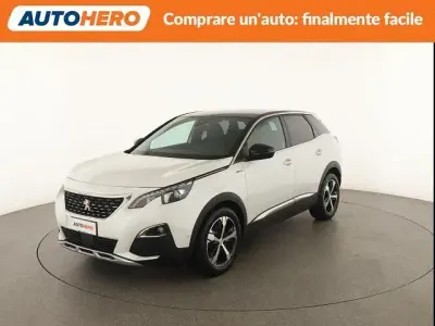 Usata Peugeot 3008 GT-line 131 CV (96 kW) 2019 Bianco SUV