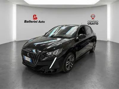 Usata Peugeot 208 Active 75 CV (55 kW) 2022 Nero Utilitaria