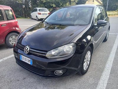 Usata VW Golf VI 2011 Nero Utilitaria