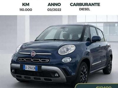 Usata Fiat 500L Connect 95 CV (69 kW) 2022 Blu/azzurro