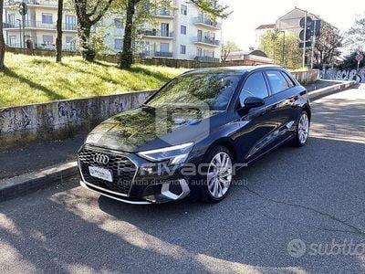 Usata Audi A3 Sportback Business 150 CV (110 kW) 2022 Grigio Utilitaria