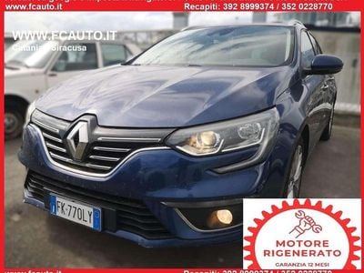 Usata Renault Mégane GrandTour Bose Edition 110 CV (80 kW) 2017 Blu/azzurro Station wagon