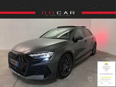 Usata Audi RS3 Ambiente 400 CV (294 kW) 2025 Grigio Berlina
