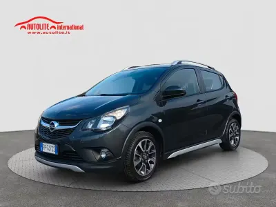 Usata Opel Karl Rocks 73 CV (53 kW) 2018 Nero Utilitaria