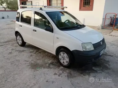 Usata Fiat Panda 69 CV (50 kW) 2008 Bianco Utilitaria