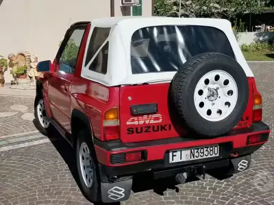 Brugt Suzuki Vitara 1990 Rød Cabriolet