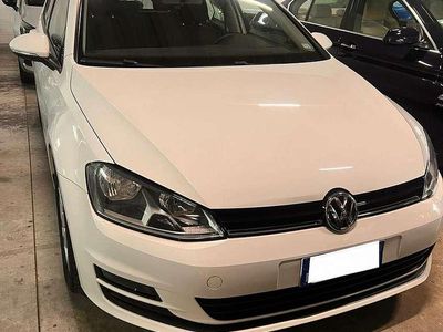 Usata VW Golf VII Trendline 105 CV (77 kW) 2013 Bianco Berlina