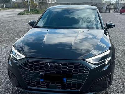 Usata Audi A3 150 CV (110 kW) 2021 Nero Berlina