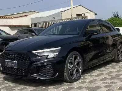 Usata Audi A3 S-Line 150 CV (110 kW) 2023 Nero Berlina