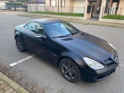 Usata Mercedes SLK200 163 CV (119 kW) 2007 Nero Cabrio