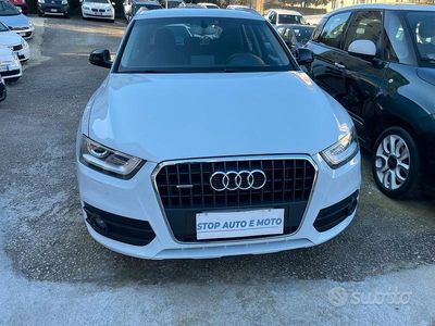 Usata Audi Q3 Advanced Plus 140 CV (102 kW) 2013 Bianco SUV