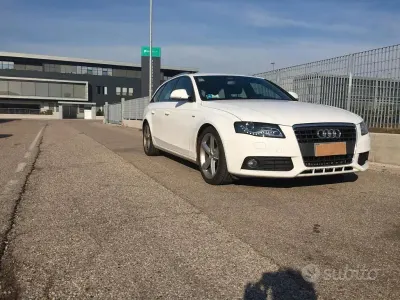 Usata Audi A4 S-Line 170 CV (125 kW) 2009 Bianco Station wagon