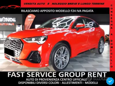 Usata Audi Q3 S-Line 150 CV (110 kW) 2020 Rosso SUV