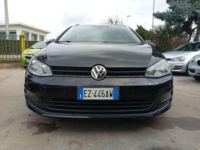 Usata VW Golf VII Highline 110 CV (80 kW) 2015 Nero Station wagon
