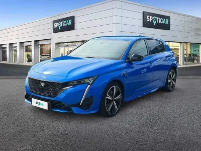 Usata Peugeot 308 GT 131 CV (96 kW) 2022 Blu celebes Berlina