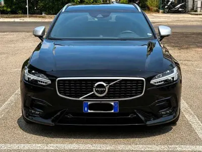 Usata Volvo V90 R-Design 190 CV (139 kW) 2017 Nero Station wagon