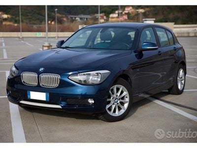Usata BMW 118 Urban Line 143 CV (105 kW) 2013 Blu Utilitaria