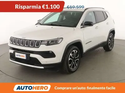 Usata Jeep Compass Limited 131 CV (96 kW) 2021 Bianco SUV