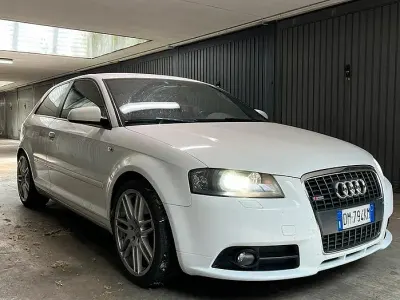 Usata Audi A3 S-Line 170 CV (125 kW) 2008 Bianco Utilitaria