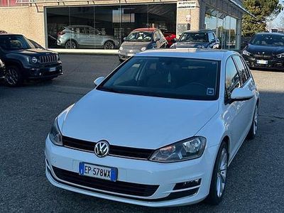 Usata VW Golf VII Highline 149 CV (109 kW) 2013 Bianco Berlina