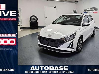Nuova Hyundai i20 101 CV (74 kW) 2026 Atlas white Utilitaria