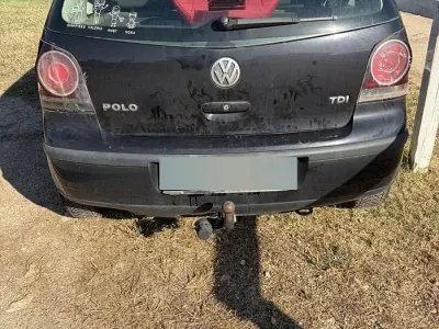 Usata VW Polo 69 CV (50 kW) 2008 Nero Utilitaria